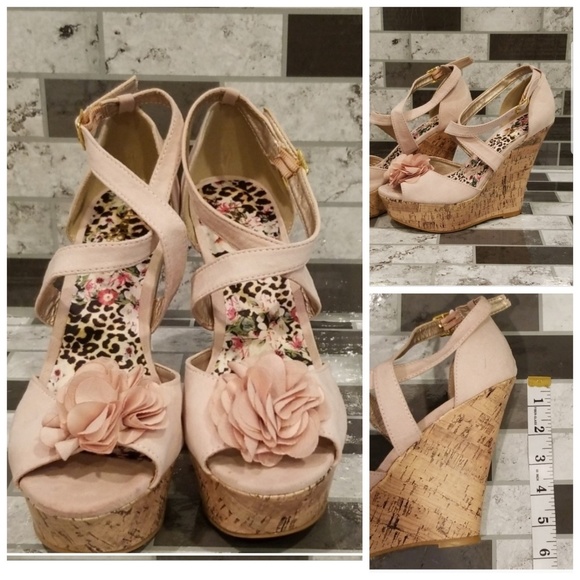 Charlotte Russe Shoes - Charlotte Russe Cork Wedges